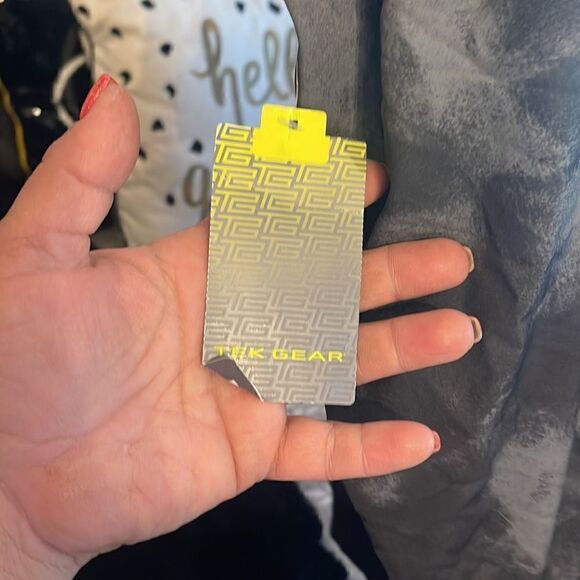 Tekgear plus size xxl/z2xl nylon zip up windbreaker jacket/coat - Picture 5 of 6